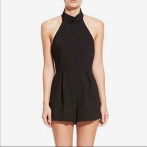 ASTR the Label High Neck Halter Romper